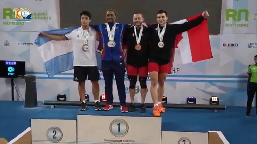 En casa, Dante Pizzuti es subcampeón panamericano