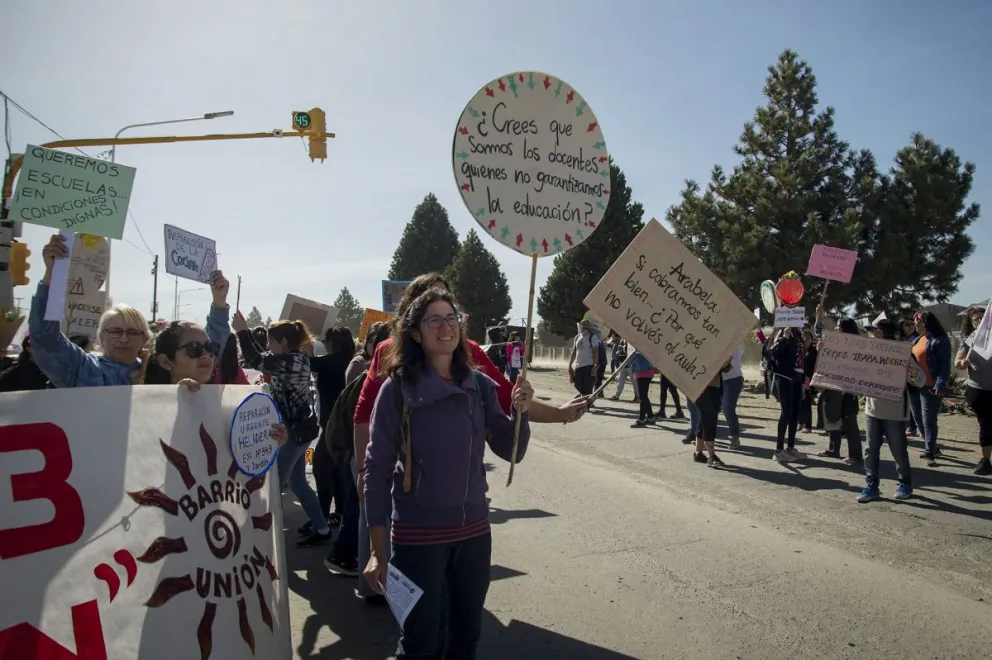 Nuevo cuarto intermedio entre UnTER y el gobierno. Foto: Marcelo Martínez