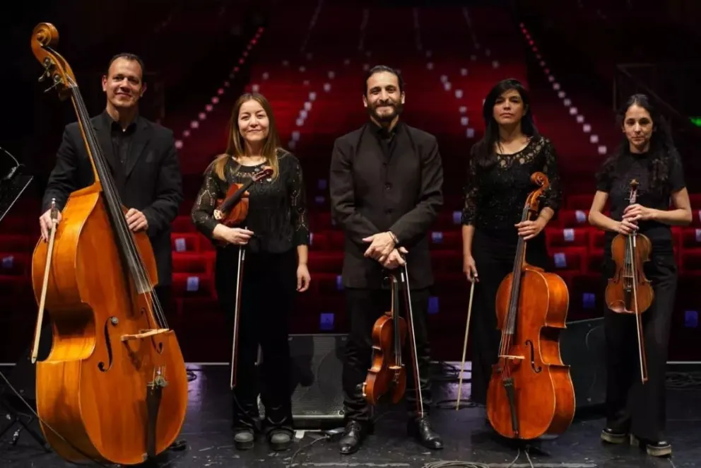 El Ensamble Ventisquero Negro tocará este sábado en Dina Huapi