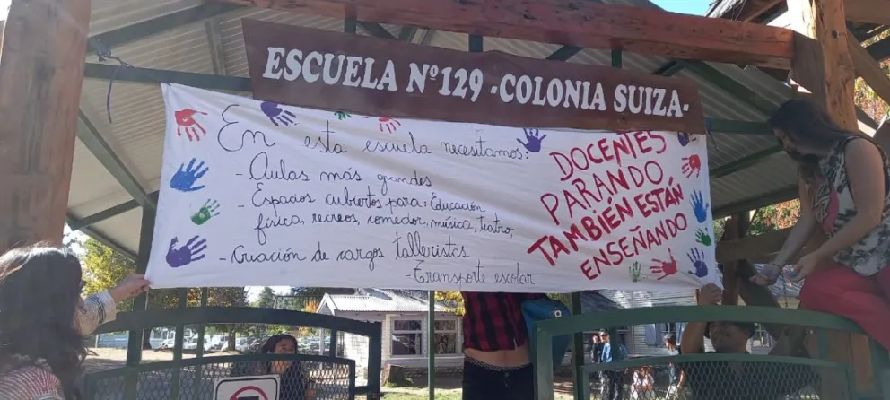 Los niños como protagonistas de la falta de recursos en las escuelas