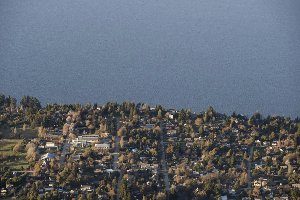 Bariloche amaneció sin luz, pero con una mañana soleada