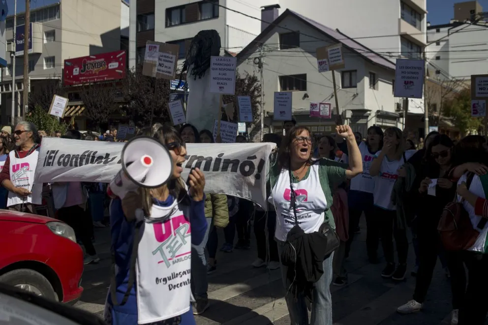 La lista ganadora a nivel provincial marcó una postura contundente respecto a las paritarias con el Gobierno. Foto: Archivo Marcelo Martínez.