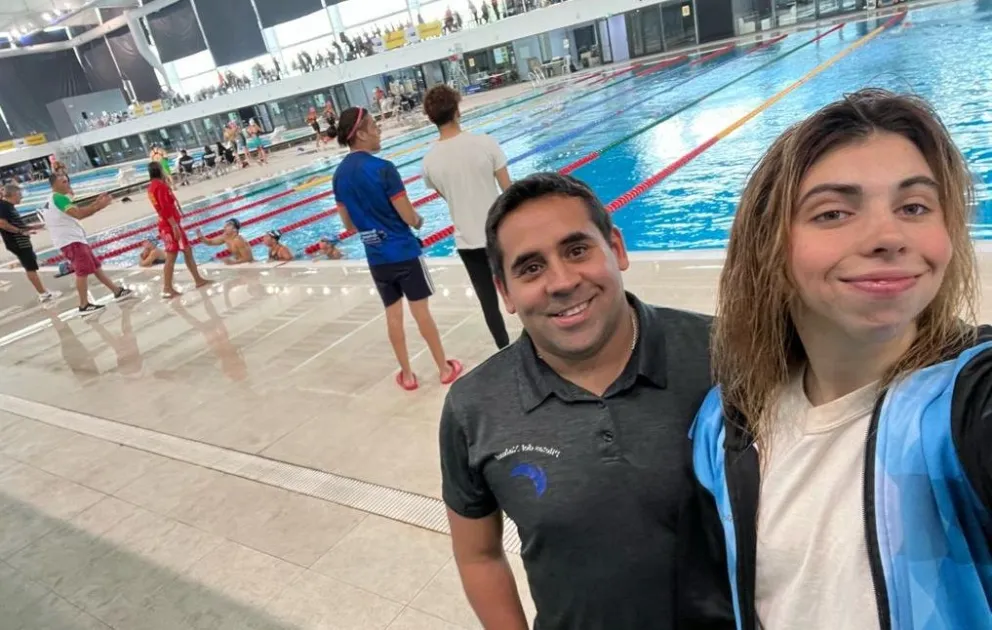 Anna Huusmann tuvo un brillante debut y subió al podio