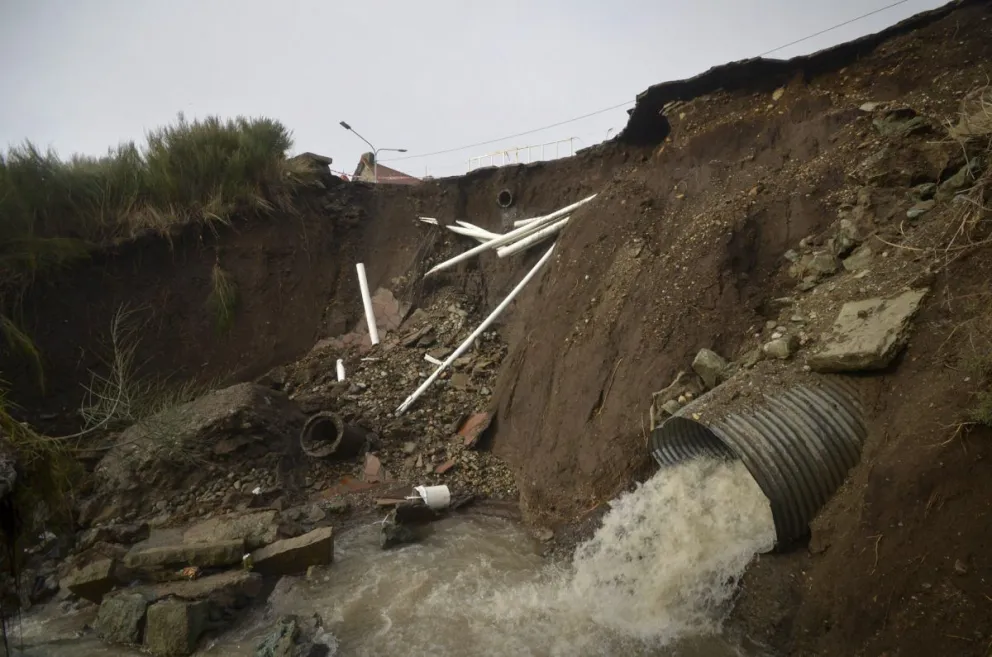 Las obras viejas de pluviales que podrían generar más problemas en la ciudad
