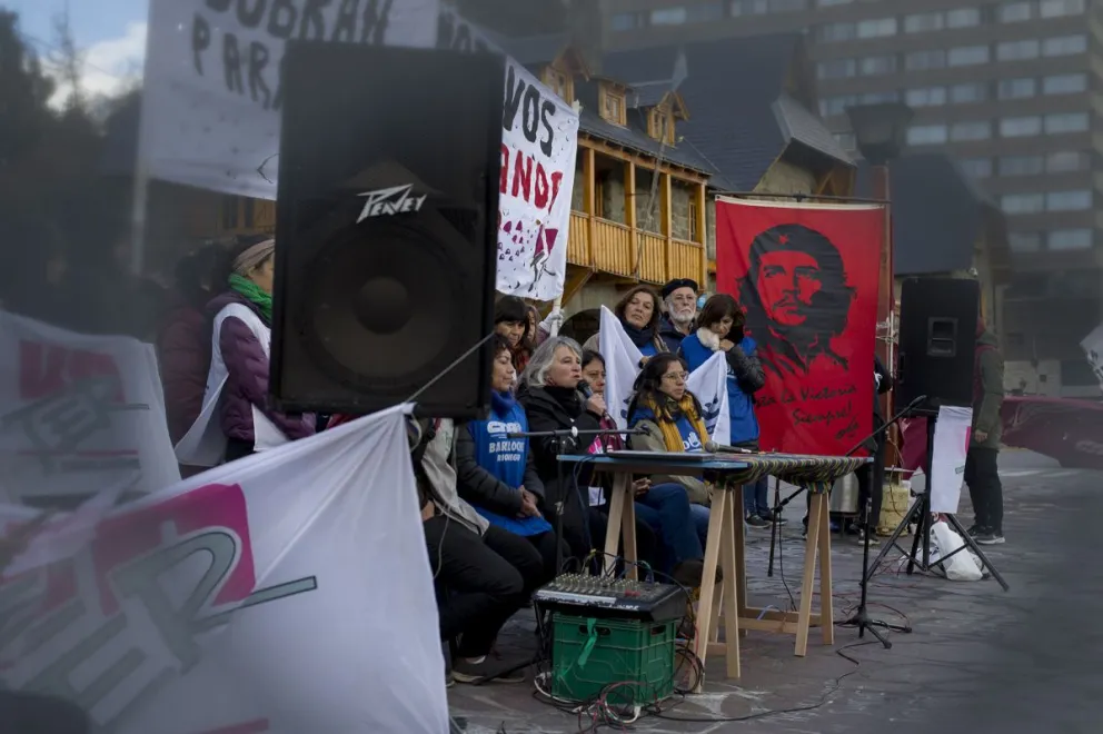 Organizaciones sindicales se concentraron en el Centro Cívico en el Día del Trabajador 