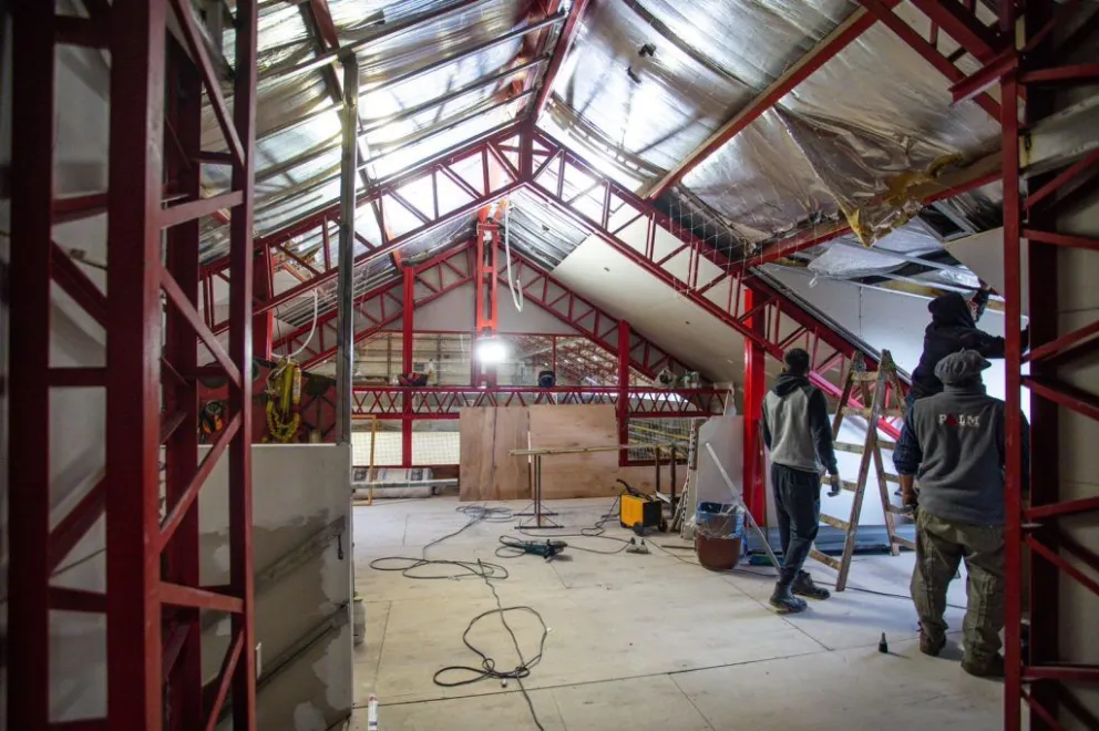 Avanzan con la construcción del albergue municipal 