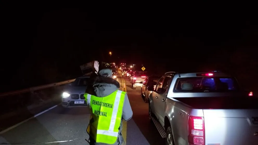 Habilitaron la ruta 40 tras el accidente fatal