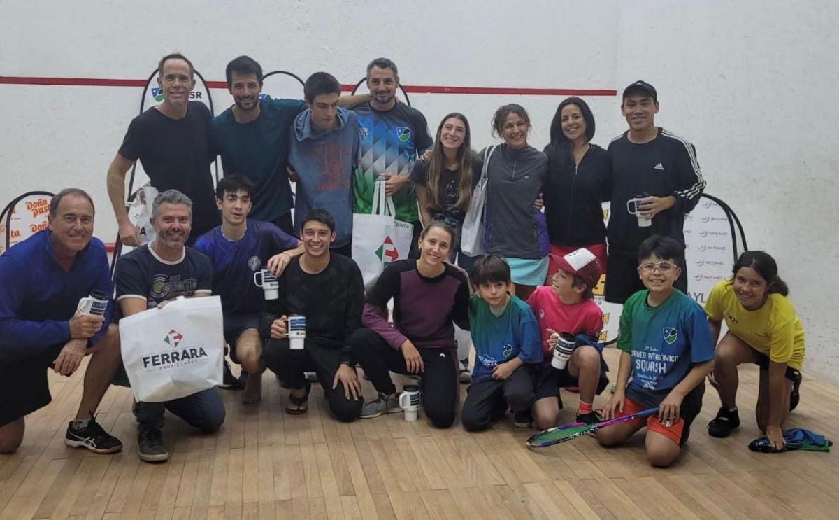 El Apertura de squash disfrutó de un gran fin de semana en el Club del Faldeo