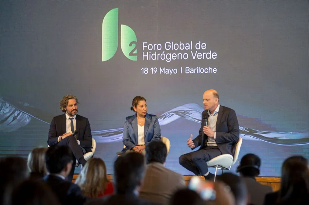 Cafiero cerró el Foro Global de Hidrógeno Verde 2023