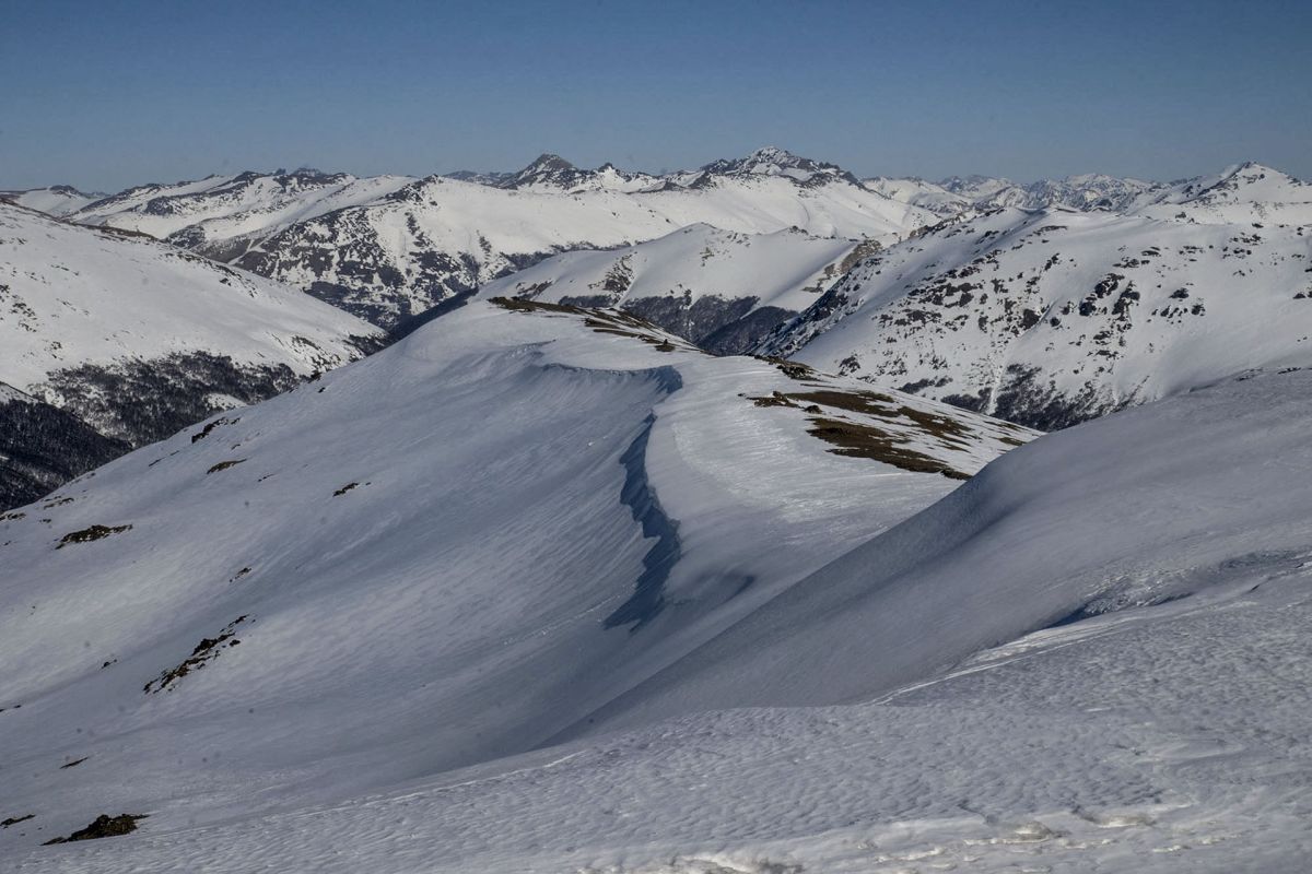 Advierten por el riesgo de avalanchas tras la nevada
