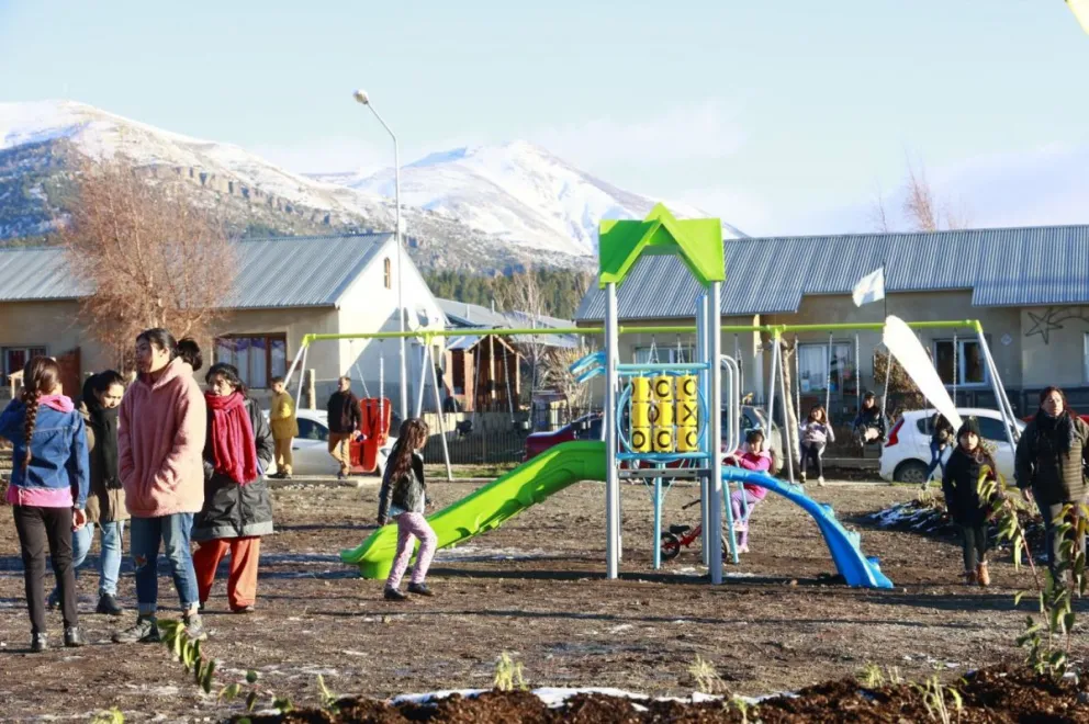 Inauguraron una nueva plaza en el barrio 270 Viviendas