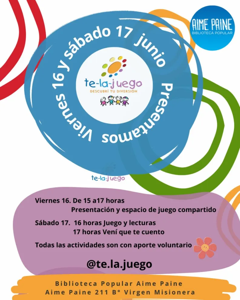 Presentarán actividades de juego abierto para niños de hasta 12 años 