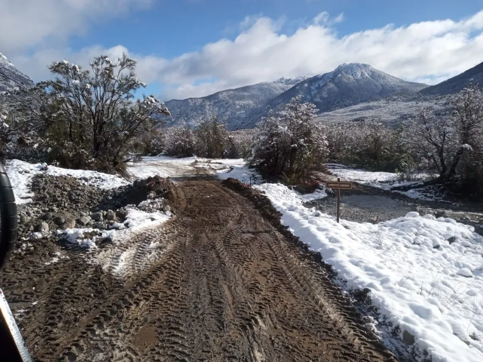 Camino al Tronador: sólo transitable para camionetas 4x4